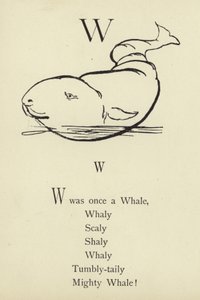 文字W 作： Edward Lear